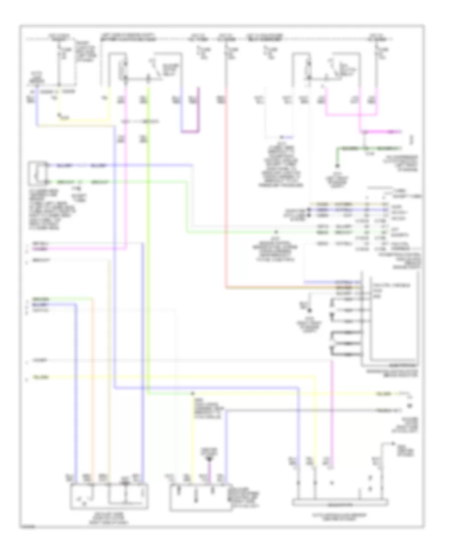 Automatic AC Wiring Diagram (2 of 2) for Ford Flex Limited 2012
