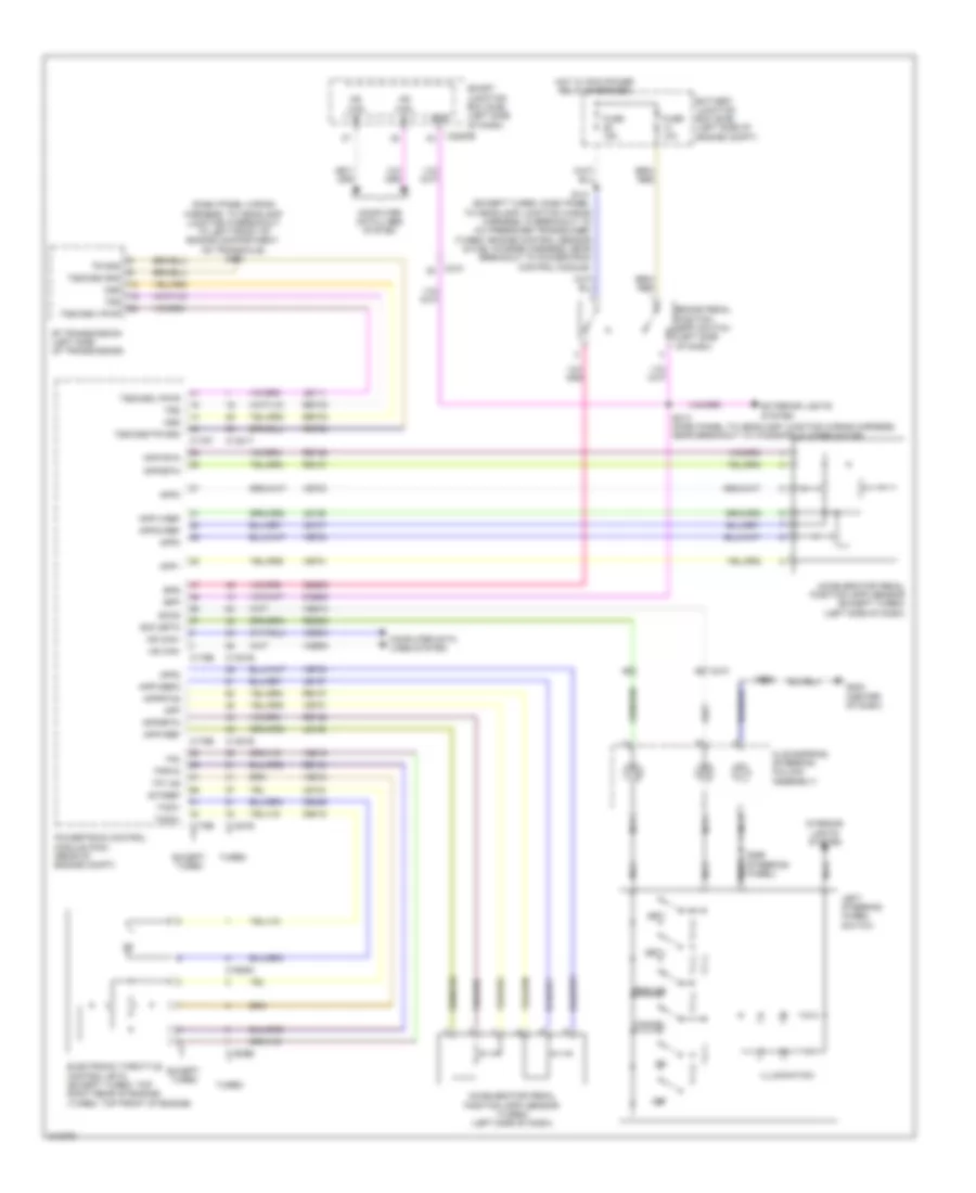 Cruise Control Wiring Diagram for Ford Flex Limited 2012