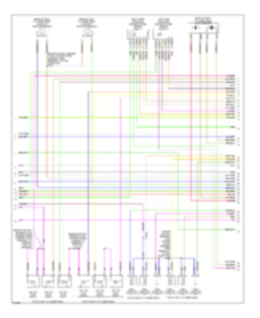 3.5L, Engine Performance Wiring Diagram (5 of 6) for Ford Flex Limited 2012