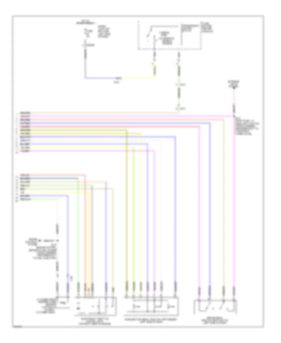3.5L, AT Wiring Diagram (2 of 2) for Ford Flex Limited 2012