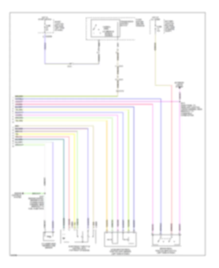 3 5L Twin Turbo A T Wiring Diagram 2 of 2 for Ford Flex Limited 2012