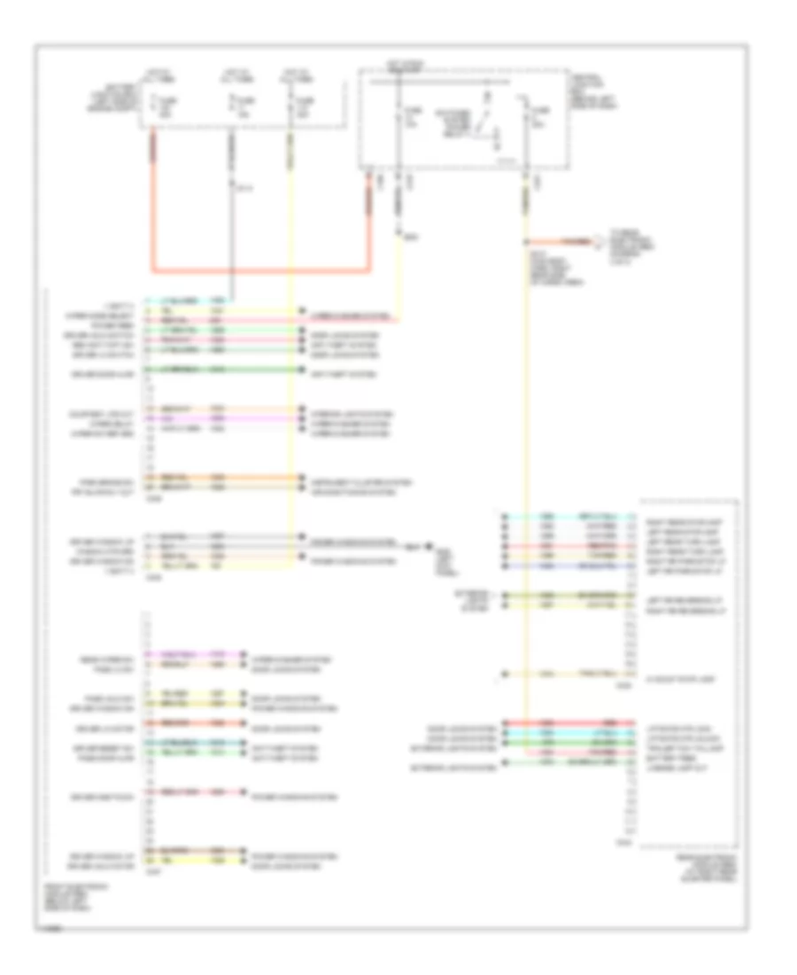 Body Computer Wiring Diagrams 2 of 3 for Ford Windstar SE 2001
