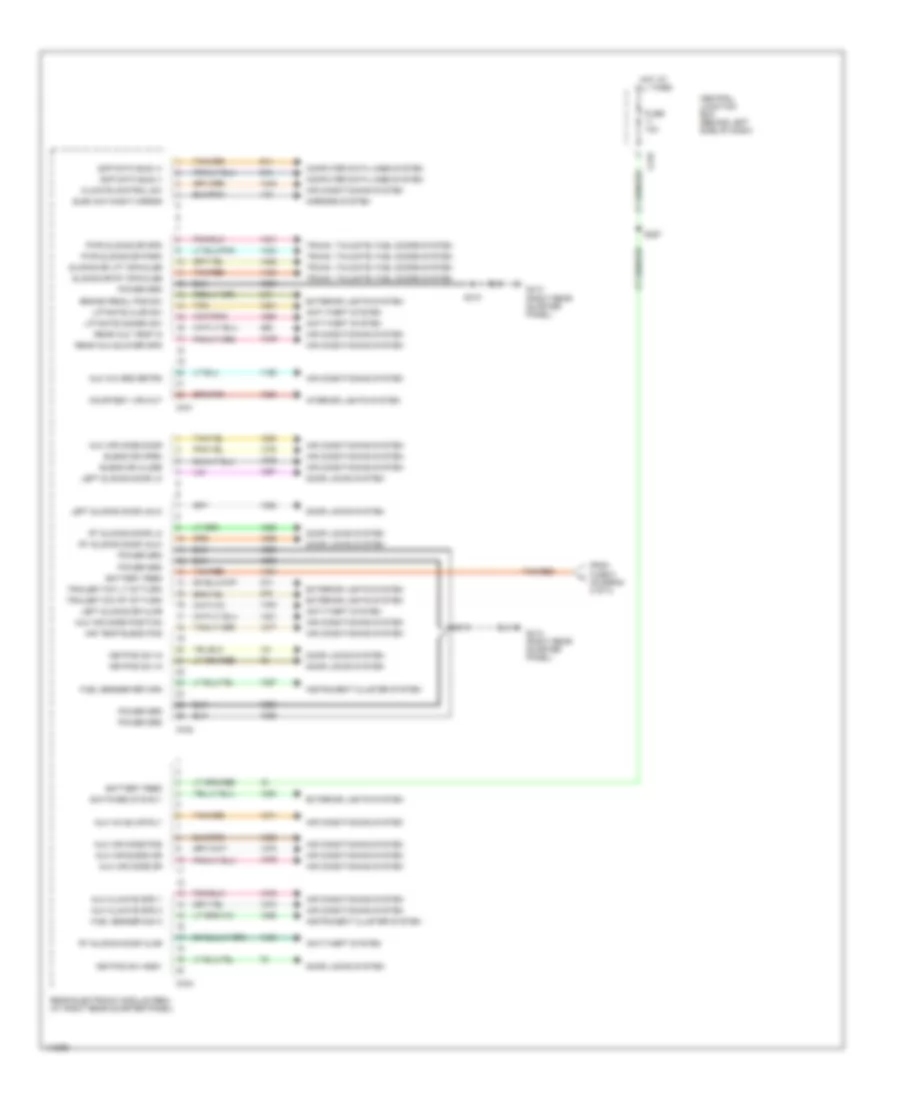 Body Computer Wiring Diagrams (3 of 3) for Ford Windstar SE 2001