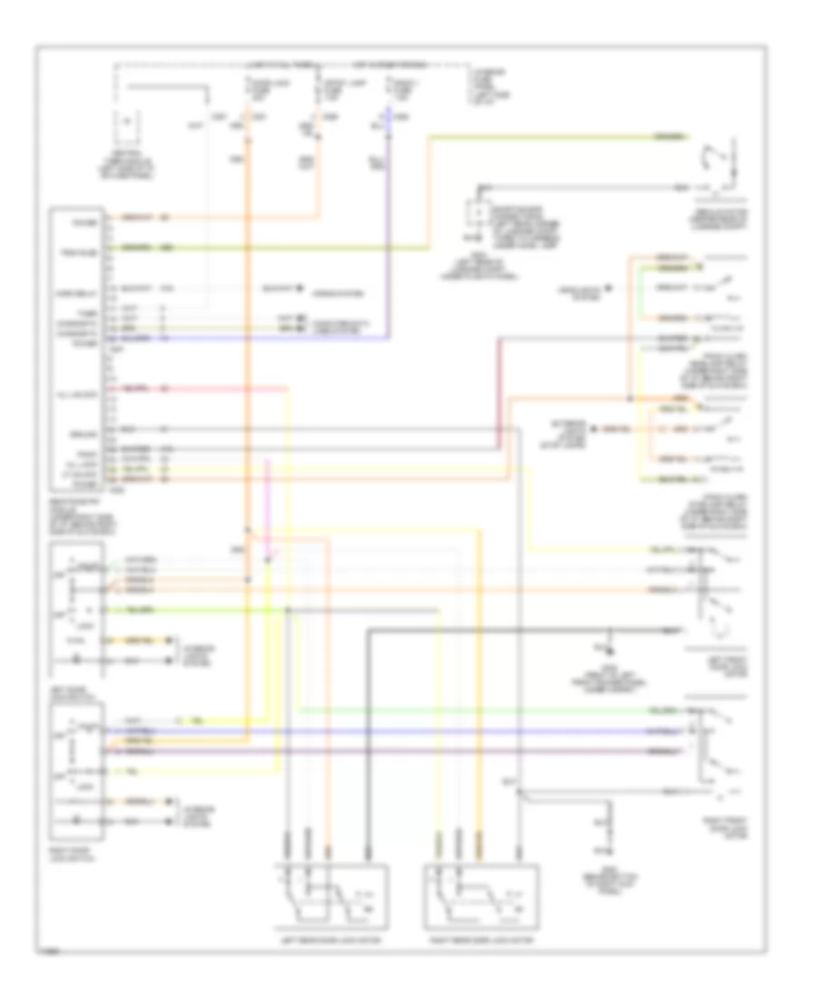 Keyless Entry Wiring Diagram for Ford Contour LX 1996