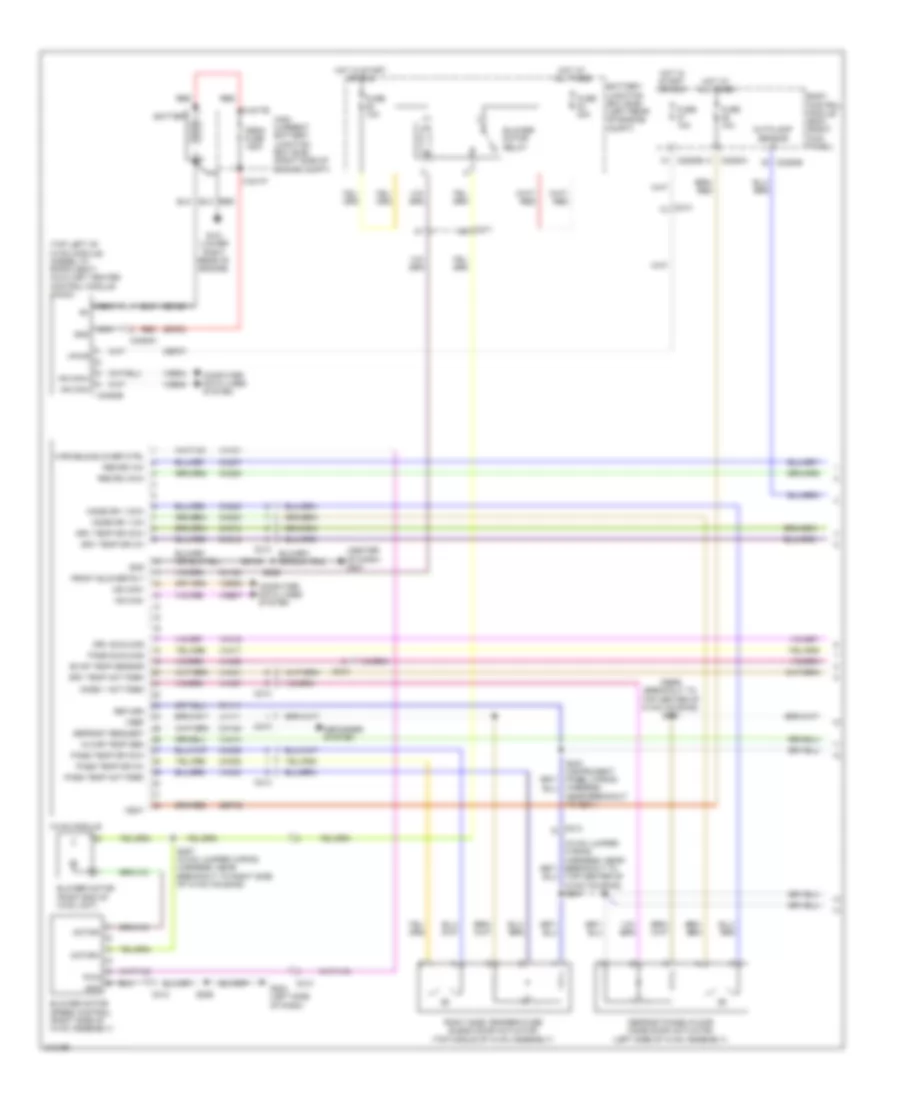 Automatic A C Wiring Diagram 1 of 3 for Ford Cab  Chassis F350 Super Duty 2011