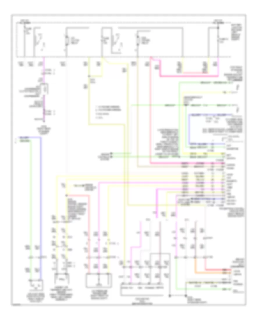 Manual AC Wiring Diagram (2 of 2) for Ford Cab  Chassis F350 Super Duty 2011