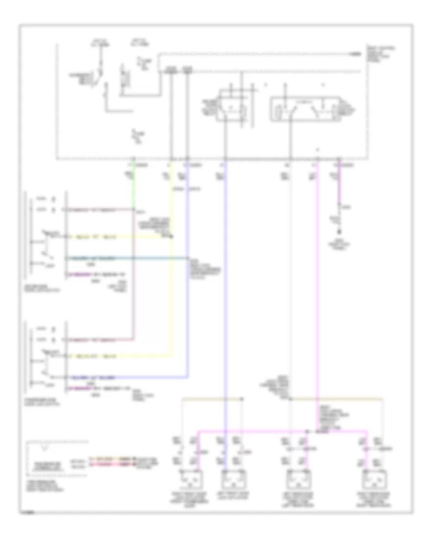 Forced Entry Wiring Diagram 1 of 2 for Ford Cab  Chassis F350 Super Duty 2011