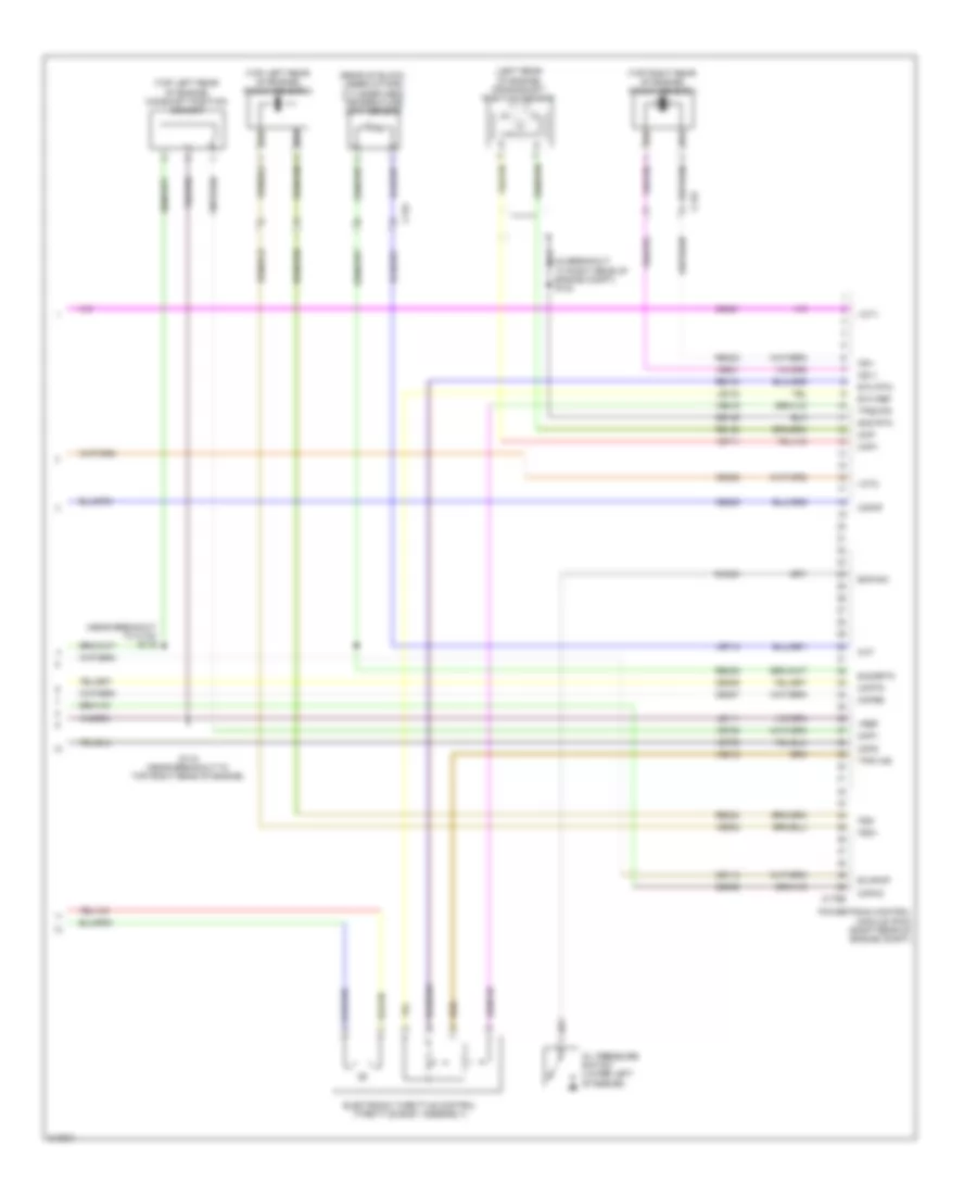 6.2L Flex Fuel, Engine Performance Wiring Diagram (6 of 6) for Ford Cab  Chassis F350 Super Duty 2011
