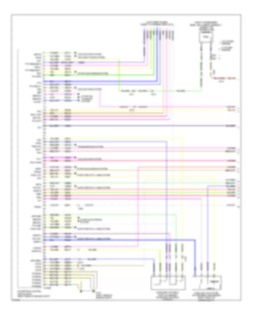 6.7L Turbo Diesel, Engine Performance Wiring Diagram (1 of 7) for Ford Cab  Chassis F350 Super Duty 2011