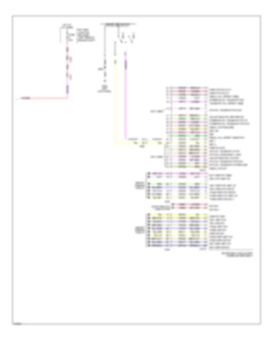 Driver s Memory Seat Wiring Diagram 2 of 2 for Ford Cab  Chassis F350 Super Duty 2011