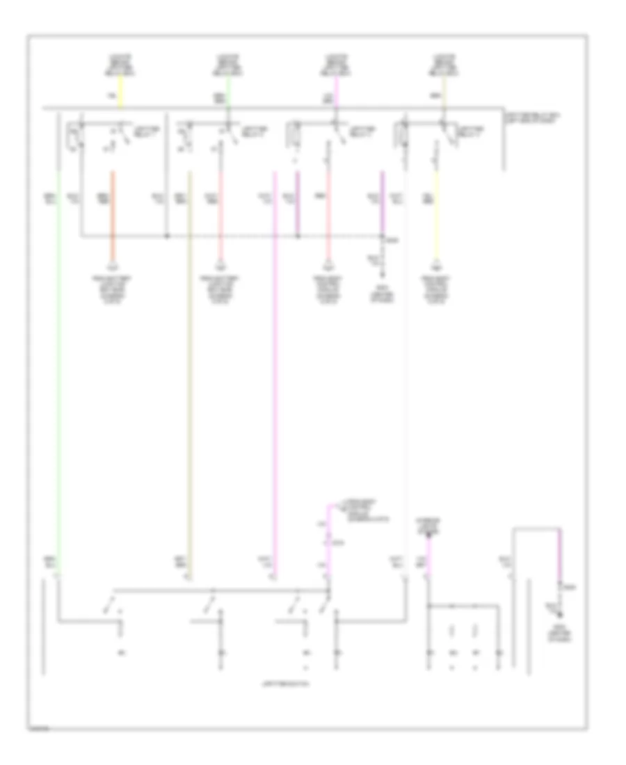 Power Distribution Wiring Diagram (9 of 9) for Ford Cab  Chassis F350 Super Duty 2011