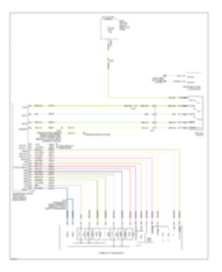 6.2L Flex Fuel, AT Wiring Diagram for Ford Cab  Chassis F350 Super Duty 2011