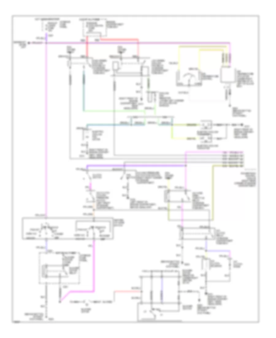 A C Wiring Diagram for Ford Contour SE 1996