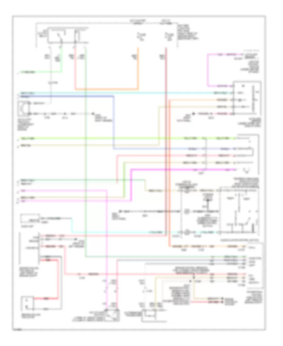 Automatic A C Wiring Diagram 2 of 2 for Ford Crown Victoria 2011