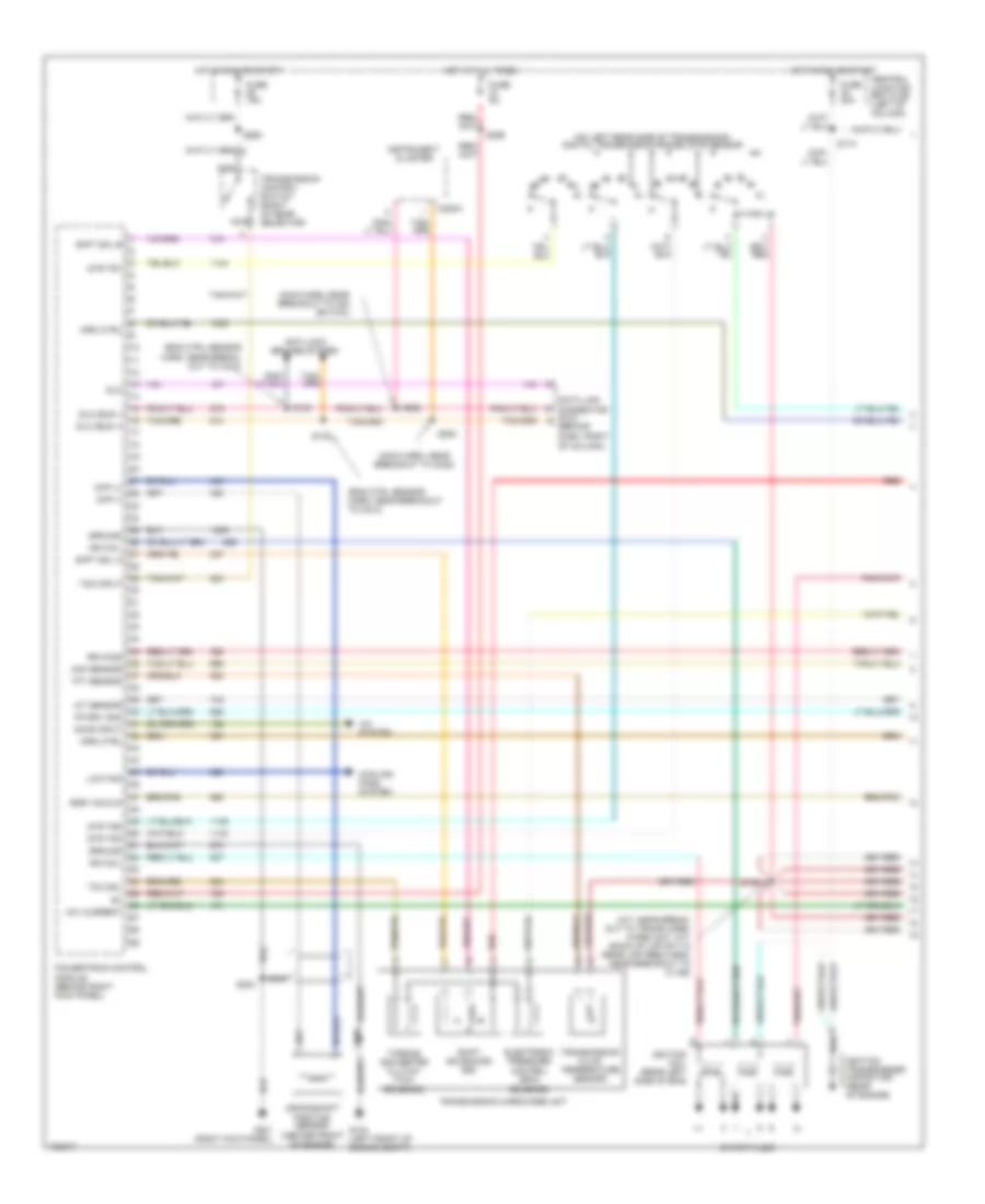 3 8L Engine Performance Wiring Diagram 1 of 3 for Ford Mustang 2004