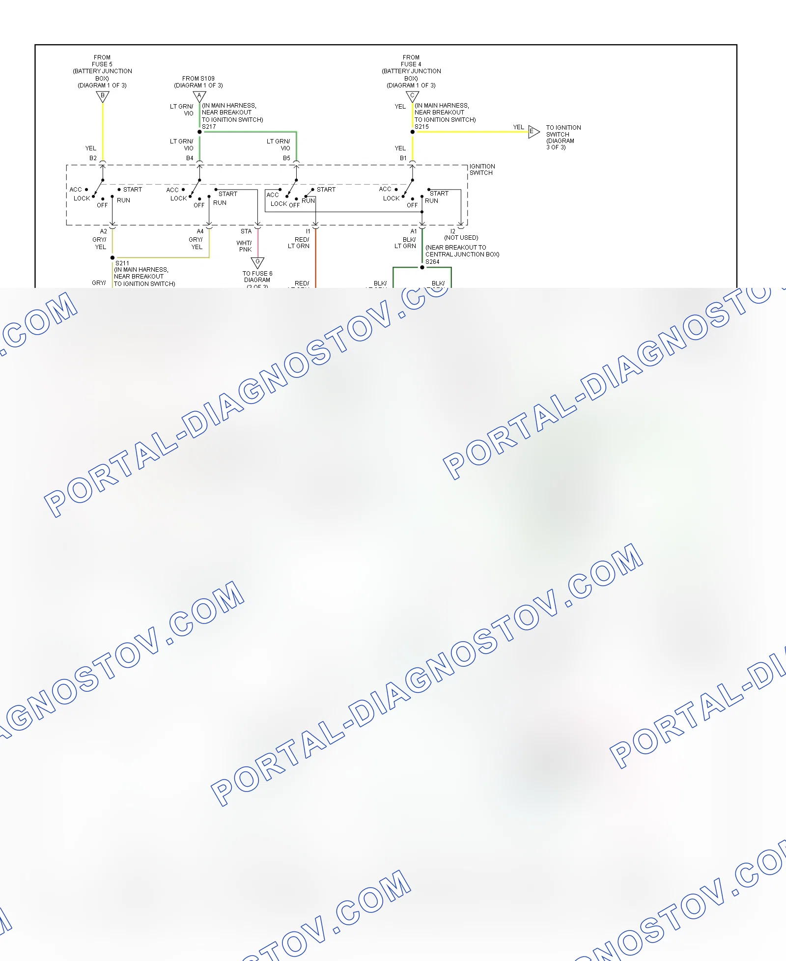 thumbnail image 2 of 2004 Ford Mustang OEM Factory Wiring Diagrams – Color Codes & Schematics (Bishko 14679) 2 of 3