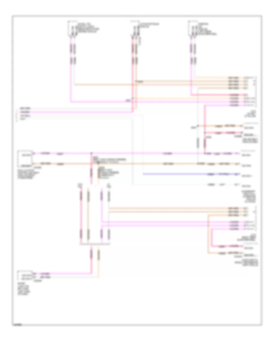 Computer Data Lines Wiring Diagram 2 of 2 for Ford Edge SEL 2009