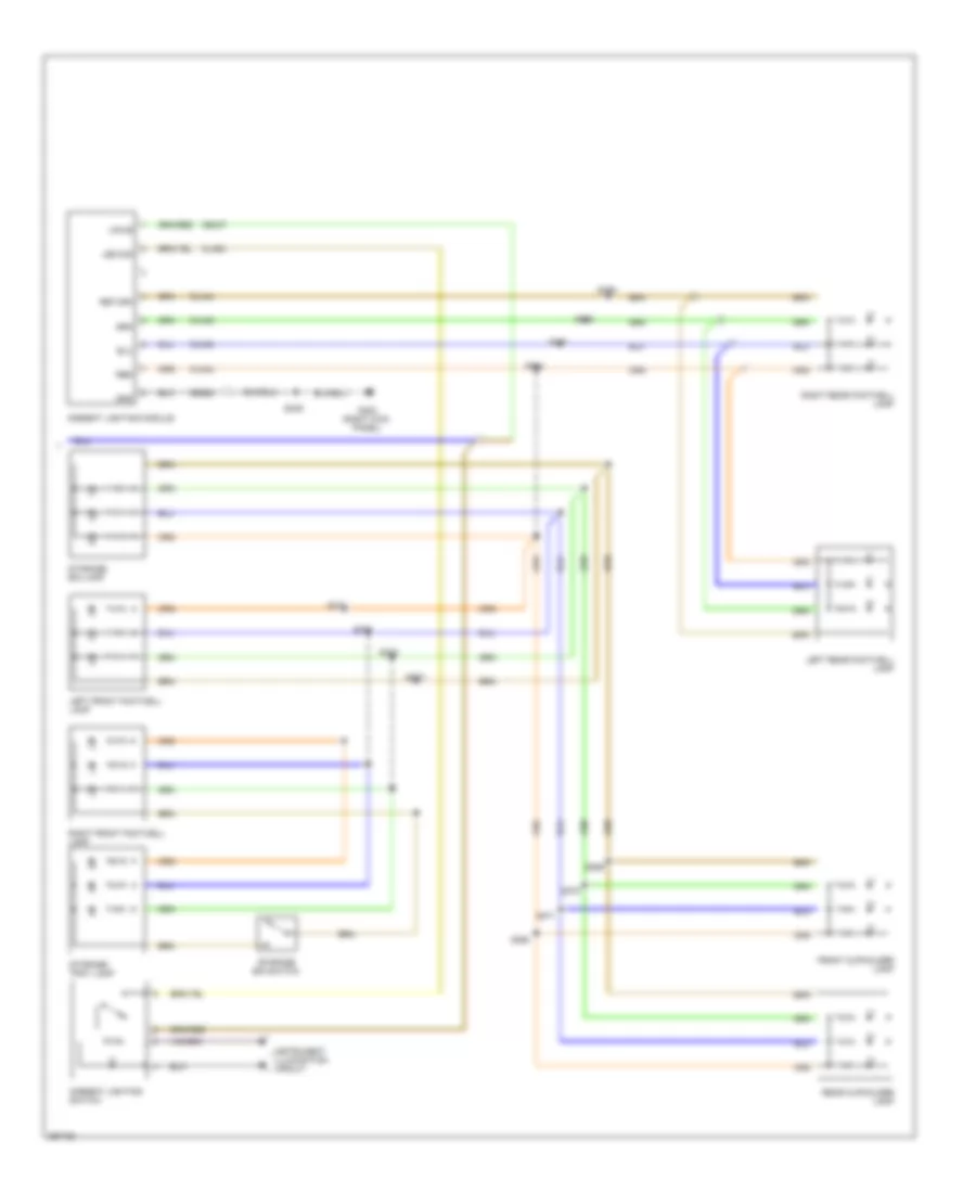 Courtesy Lamps Wiring Diagram 2 of 2 for Ford Edge SEL 2009
