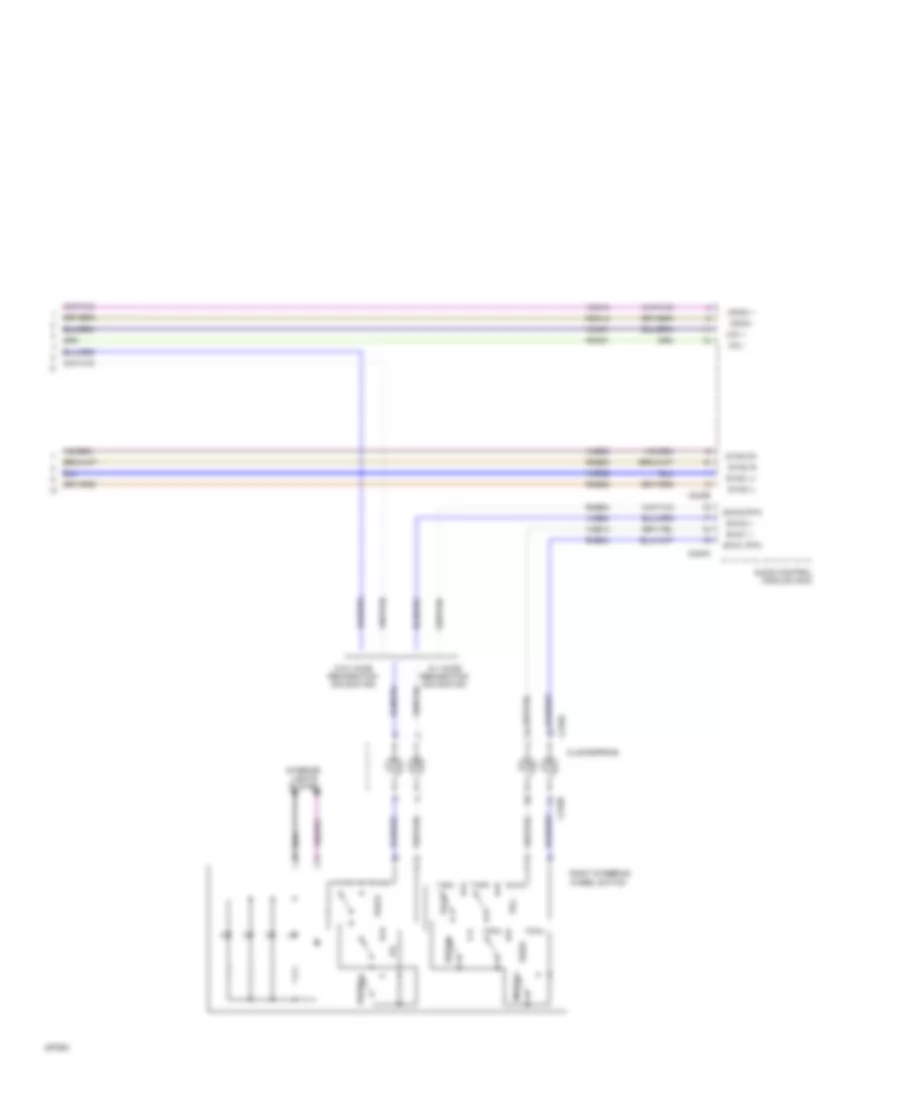 SYNC Radio Wiring Diagram (2 of 2) for Ford Edge SEL 2009