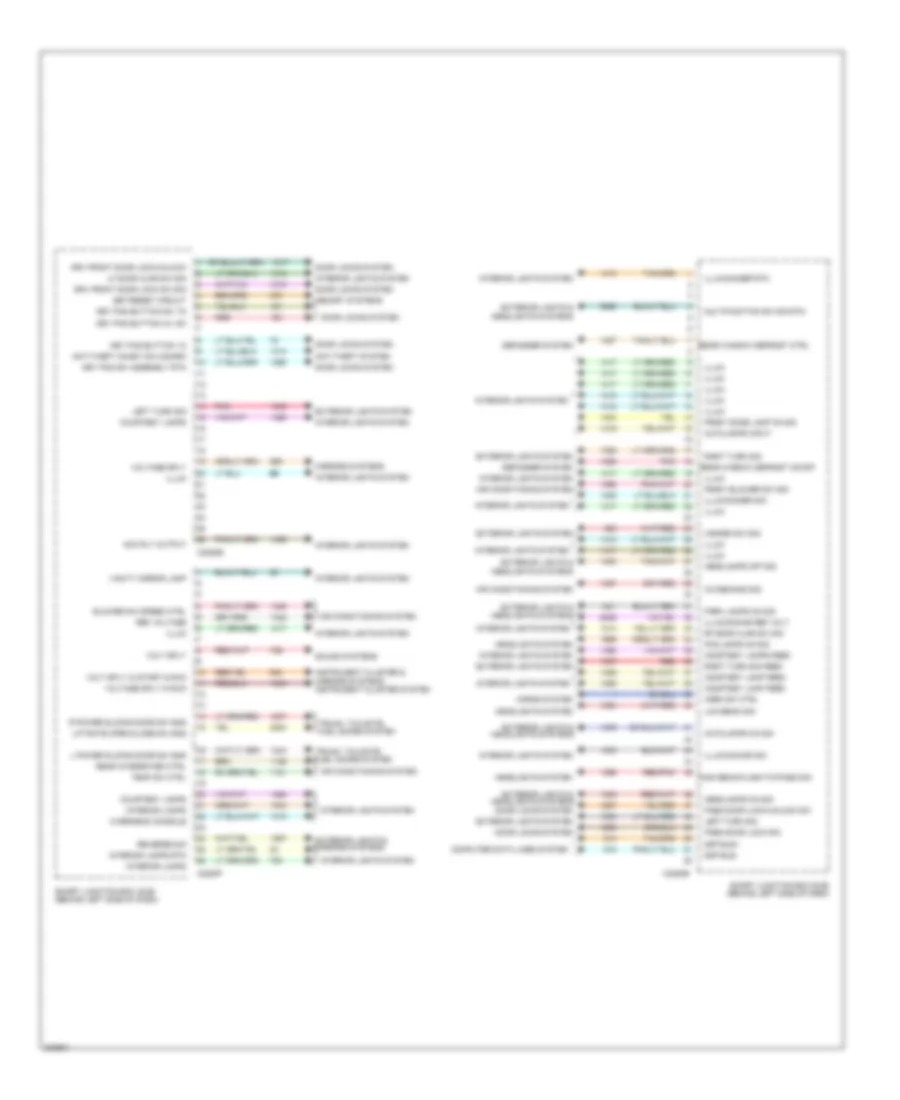 Body Control Modules Wiring Diagram 3 of 4 for Ford Freestar Limited 2005