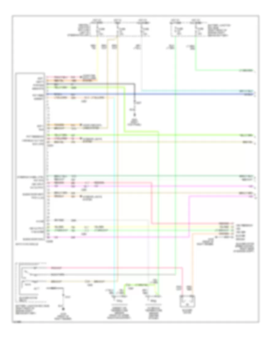 Automatic A C Wiring Diagram 1 of 2 for Ford Crown Victoria LX 2011