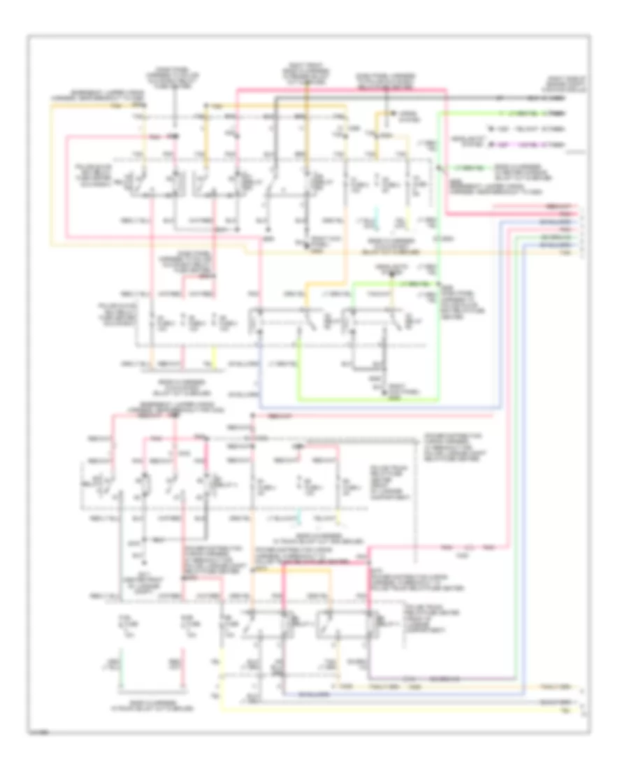Accessory Lamps Wiring Diagram Crown Police 1 of 3 for Ford Crown Victoria LX 2011