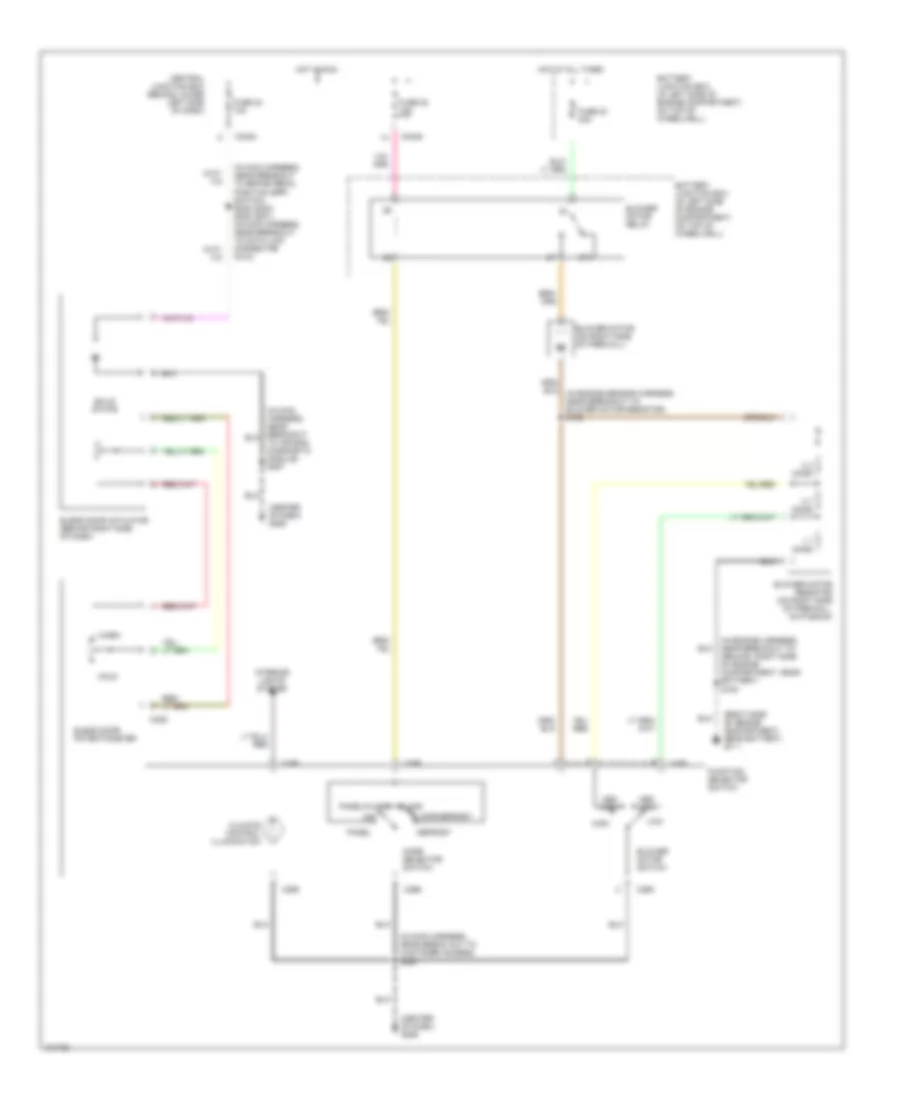 Heater Wiring Diagram for Ford Cab  Chassis F350 Super Duty 2000