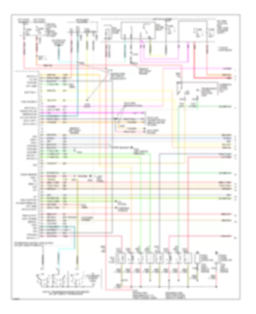 5 4L Engine Performance Wiring Diagram 1 of 4 for Ford Cab  Chassis F350 Super Duty 2000