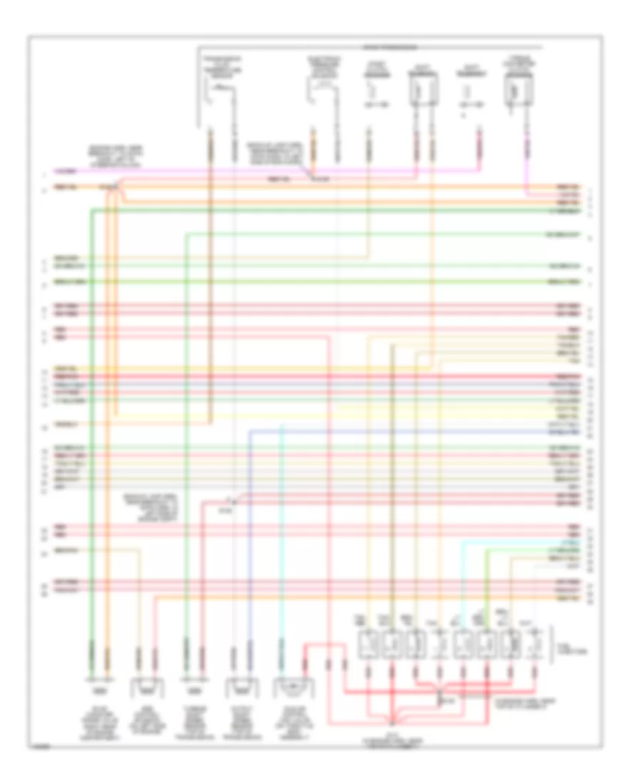 5 4L Engine Performance Wiring Diagram 3 of 4 for Ford Cab  Chassis F350 Super Duty 2000