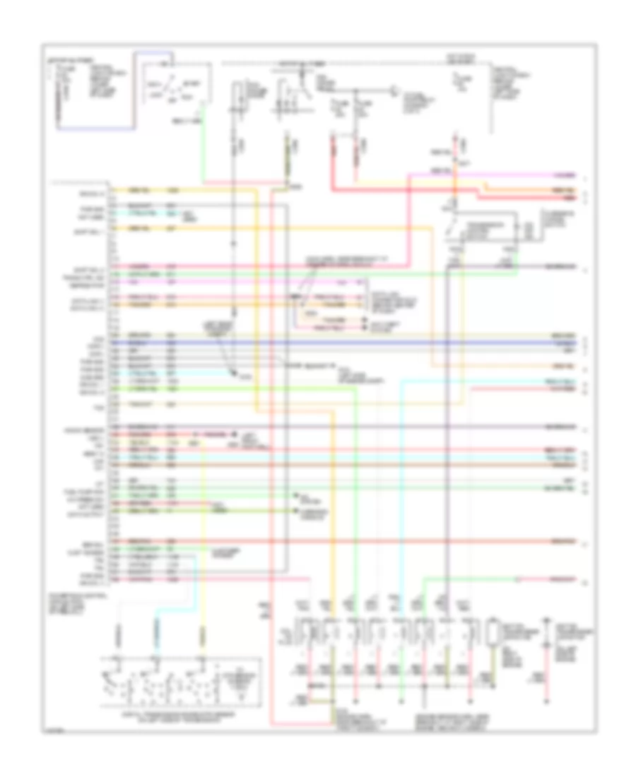 5 4L Engine Performance Wiring Diagram 1 of 4 for Ford Cab  Chassis F350 Super Duty 2002