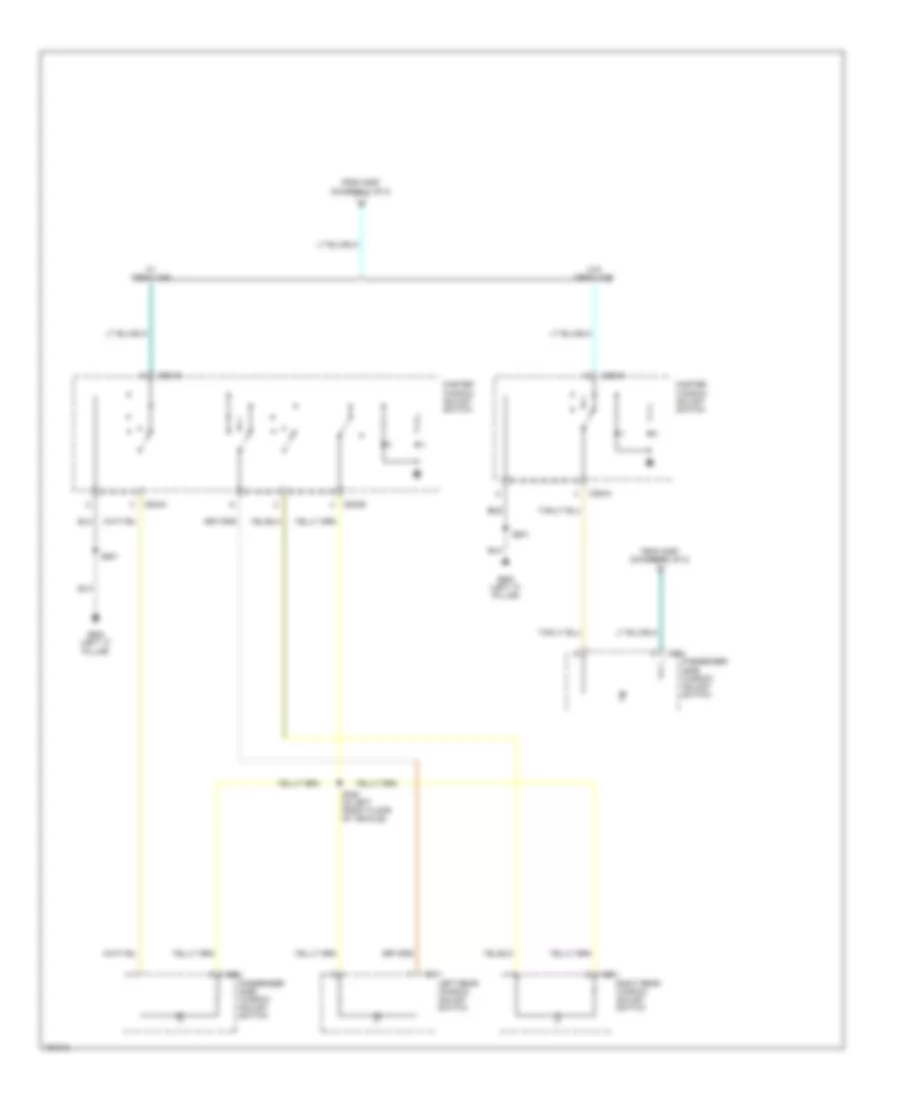 Instrument Illumination Wiring Diagram (2 of 2) for Ford Cab  Chassis F350 Super Duty 2002