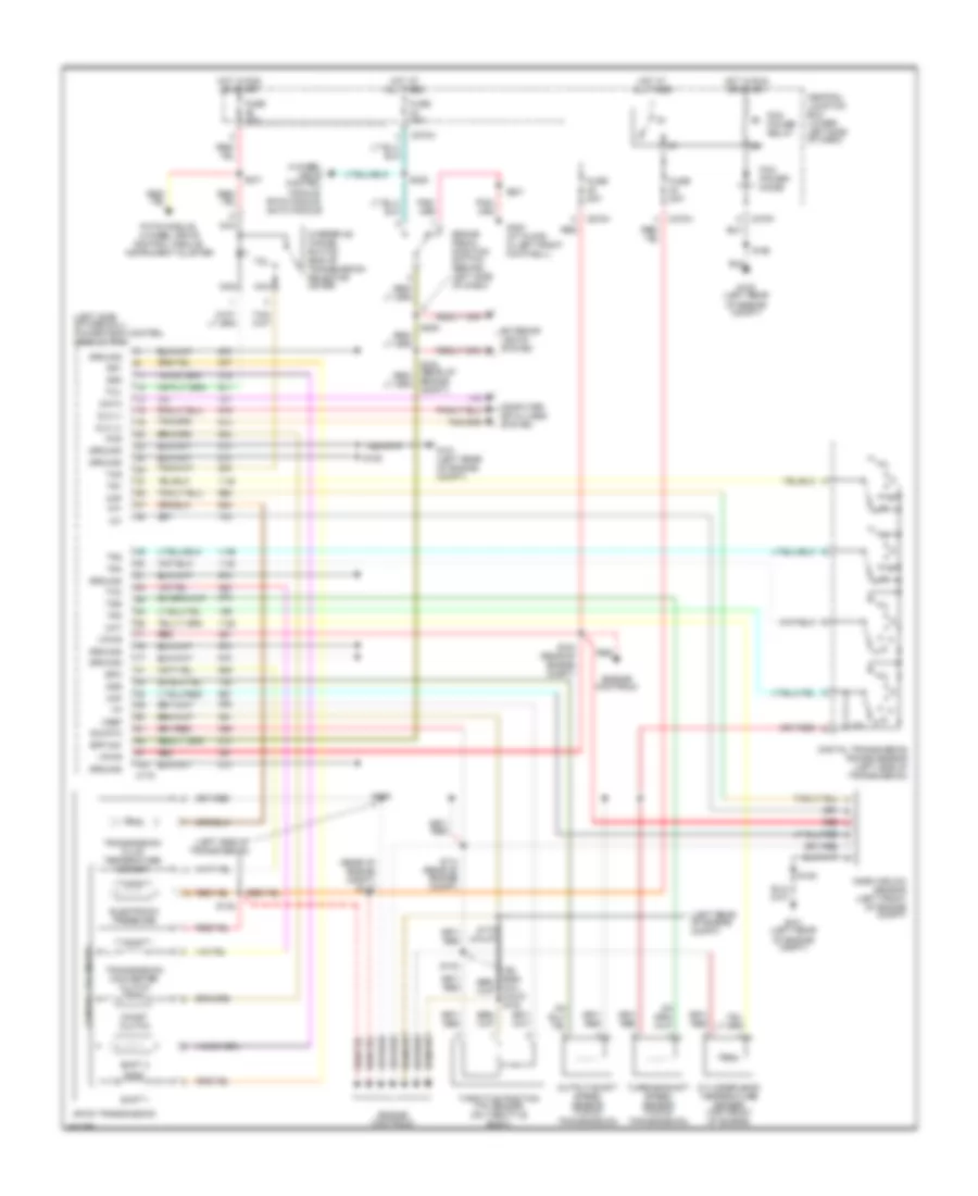 5 4L A T Wiring Diagram for Ford Cab  Chassis F350 Super Duty 2002
