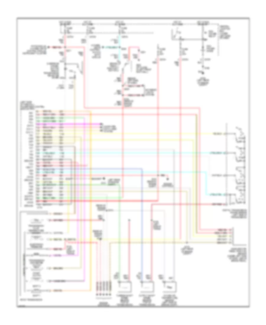 7.3L Diesel, AT Wiring Diagram for Ford Cab  Chassis F350 Super Duty 2002