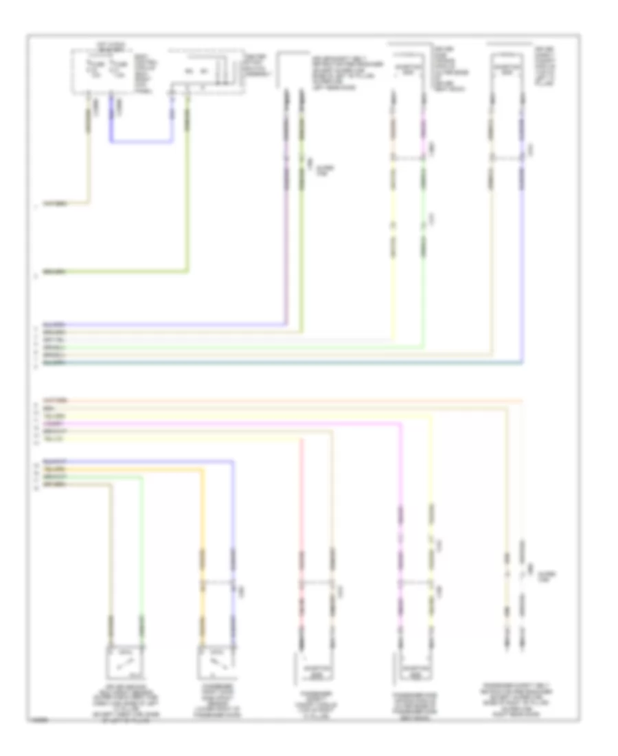 Supplemental Restraints Wiring Diagram (2 of 2) for Ford F-350 Super Duty XLT 2014