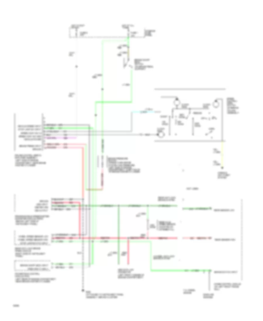 7.3L Diesel, Cruise Control Wiring Diagram for Ford Econoline E150 1994