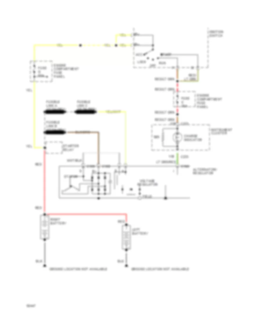 7 3L Diesel Charging Wiring Diagram for Ford Econoline E150 1994
