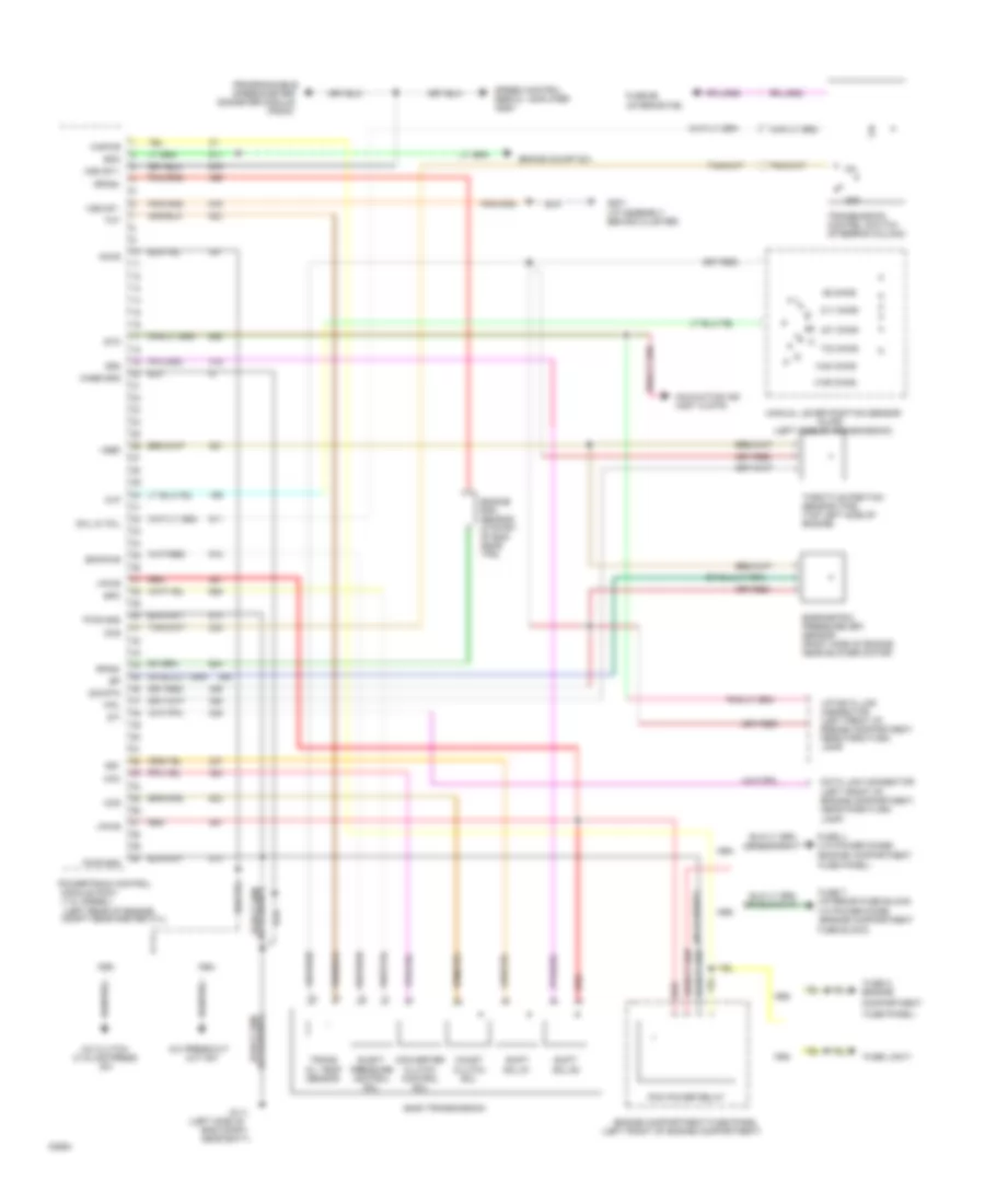 7 3L Diesel Transmission Wiring Diagram for Ford Econoline E150 1994