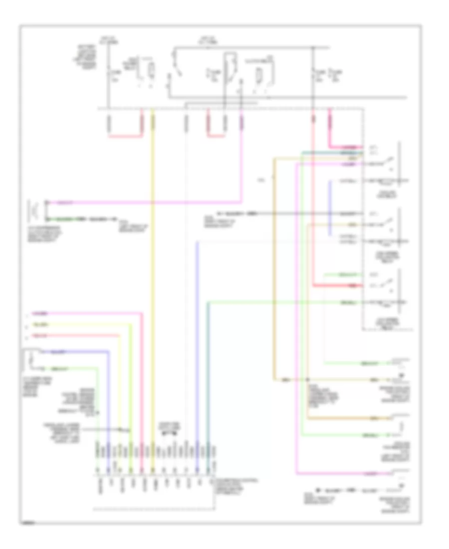 Manual AC Wiring Diagram (3 of 3) for Ford Escape 2009