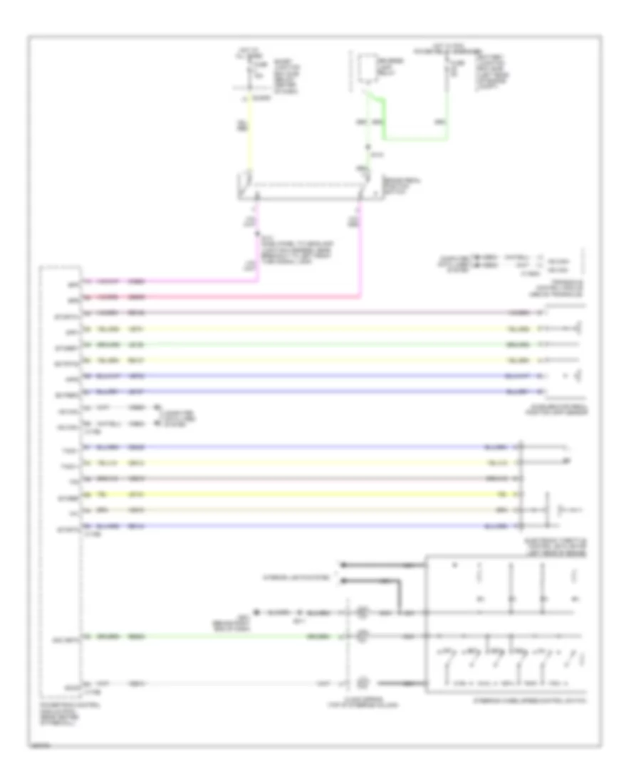 Cruise Control Wiring Diagram, Hybrid for Ford Escape 2009