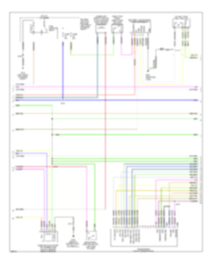 3.0L, Engine Performance Wiring Diagram (2 of 5) for Ford Escape 2009