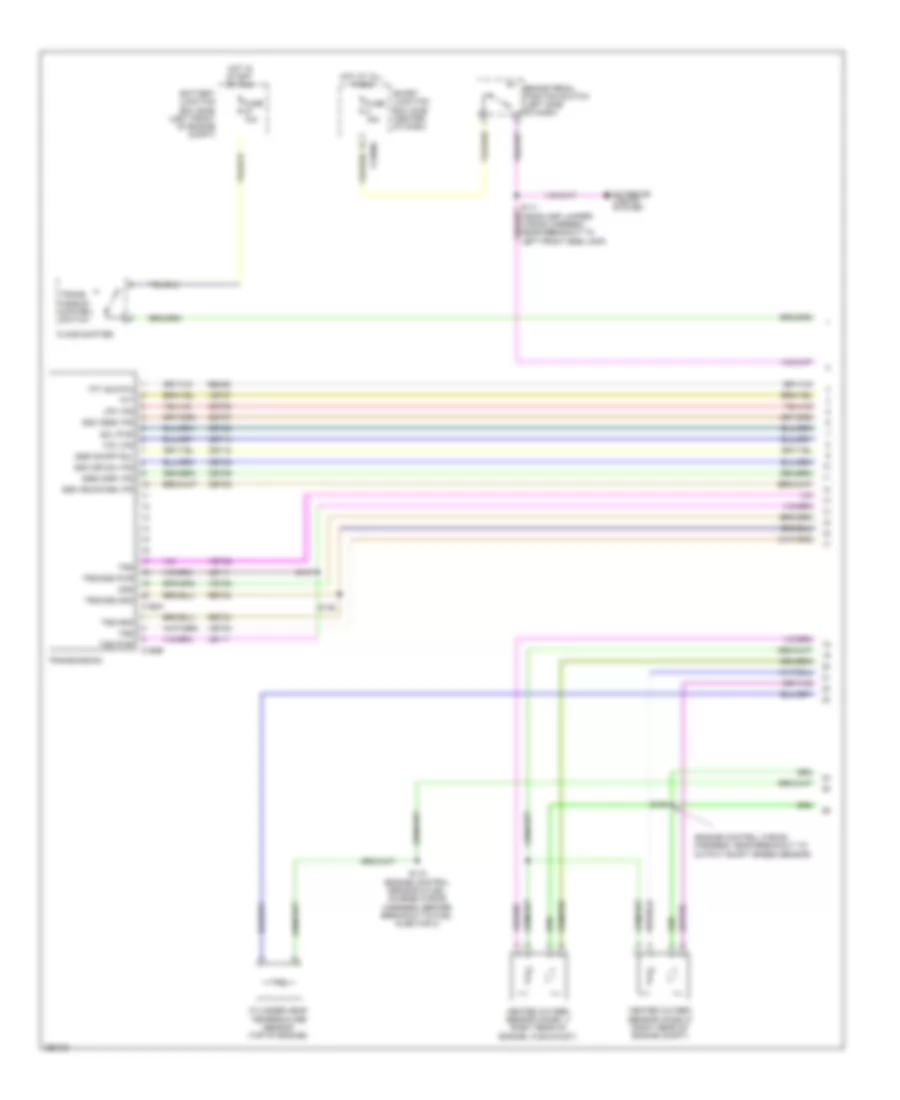 3 0L A T Wiring Diagram 1 of 2 for Ford Escape 2009