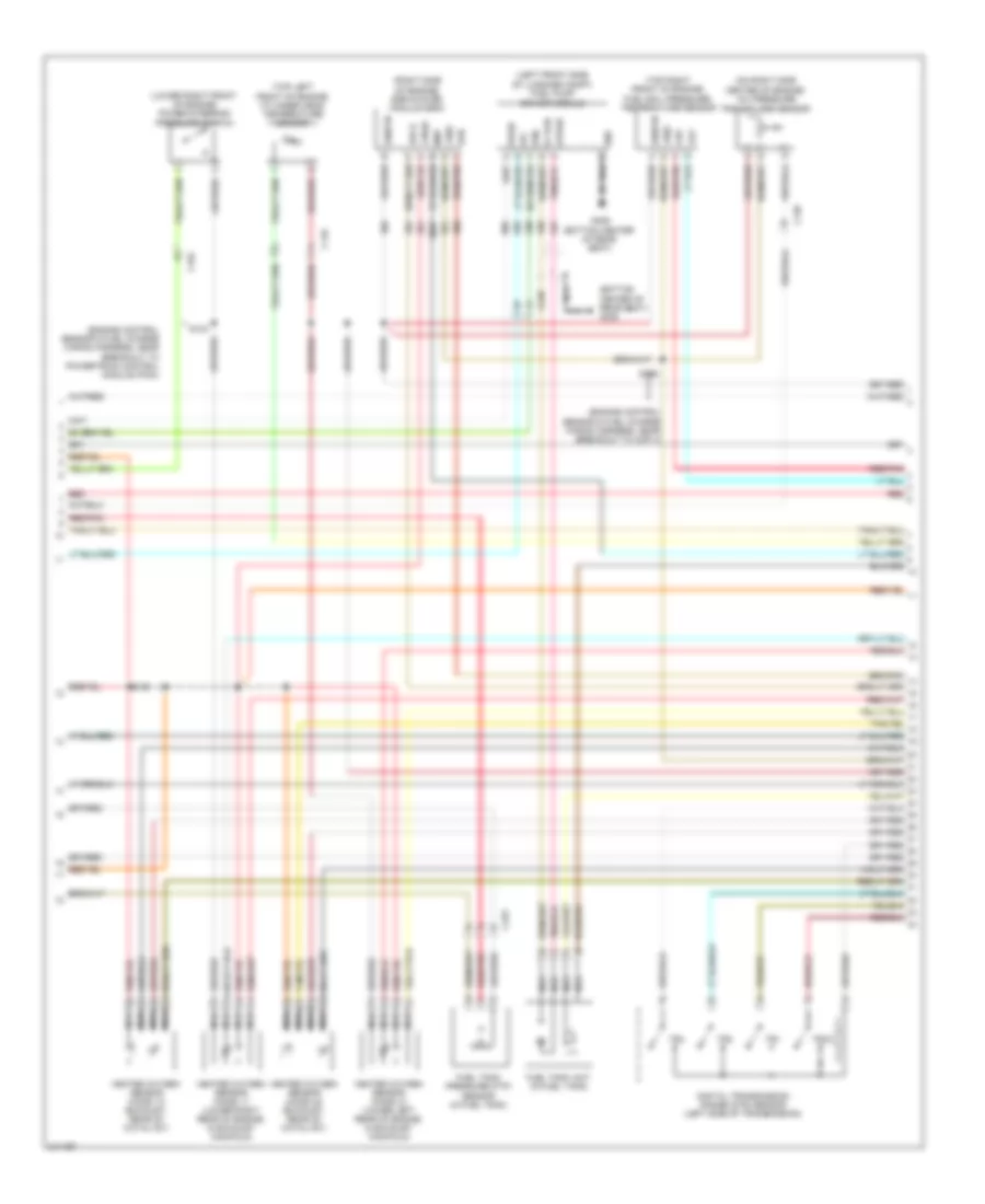 4.6L Flex Fuel, Engine Performance Wiring Diagram (3 of 6) for Ford Crown Victoria Police Interceptor 2011