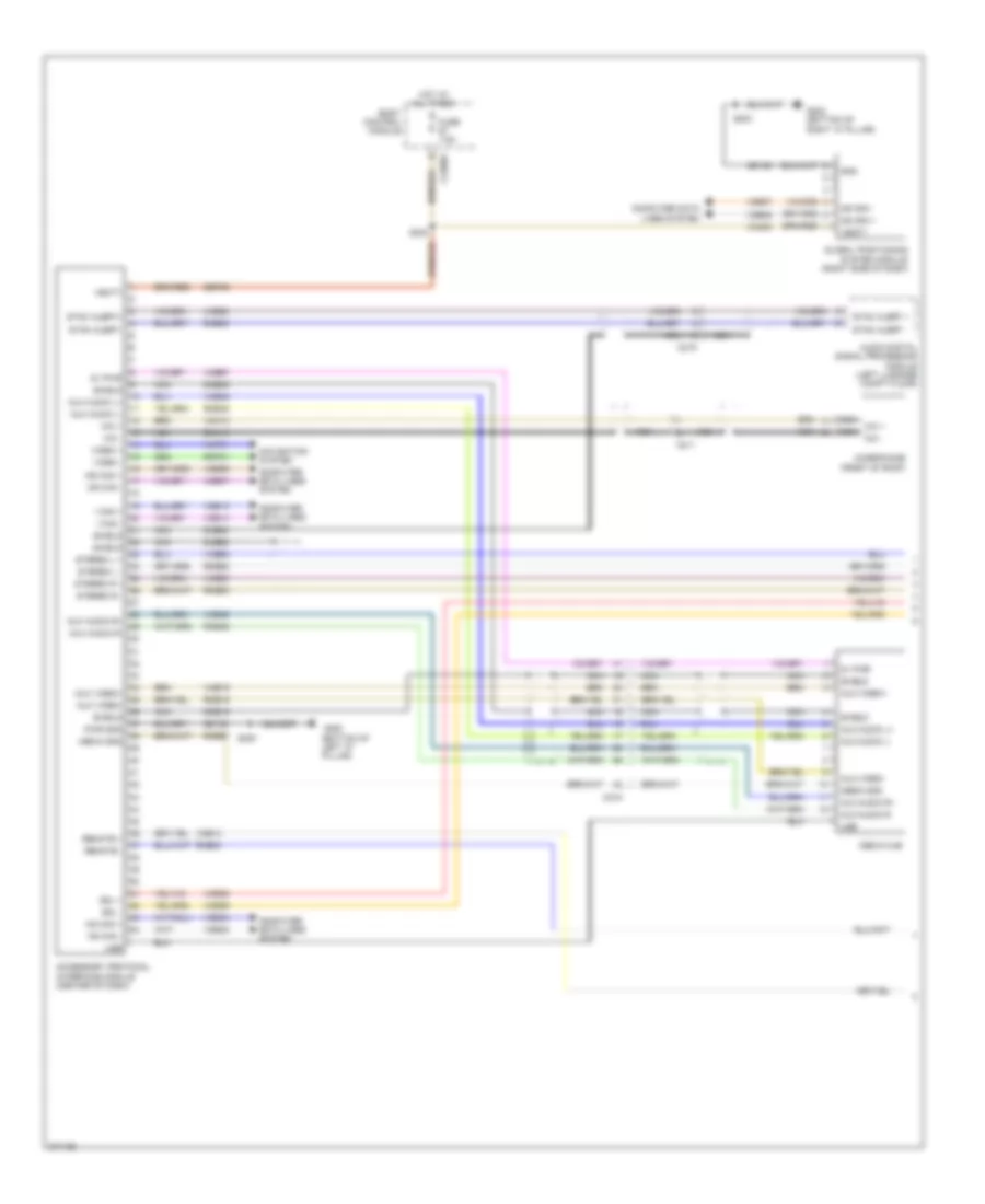 SYNC Radio Wiring Diagram Except Electric with SYNC GEN 2 1 of 2 for Ford Focus Electric 2012