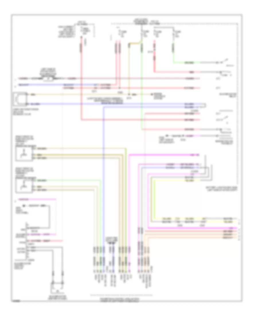 Automatic AC Wiring Diagram, Electric (2 of 3) for Ford Focus Electric 2012