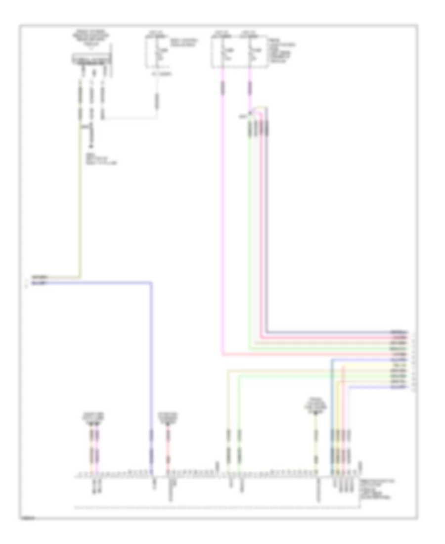 Forced Entry Wiring Diagram, Except Electric with Intelligent Access (4 of 5) for Ford Focus Electric 2012