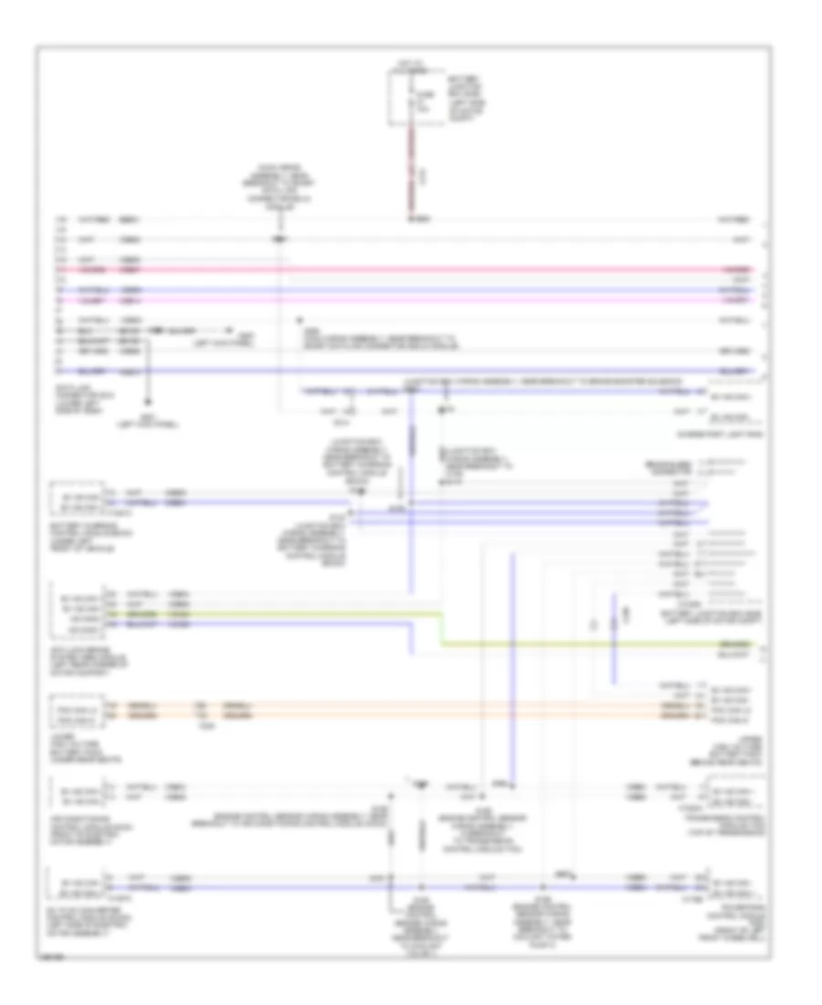 Computer Data Lines Wiring Diagram Electric 1 of 3 for Ford Focus Electric 2012