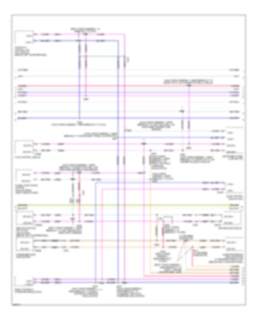 Computer Data Lines Wiring Diagram, Electric (2 of 3) for Ford Focus Electric 2012