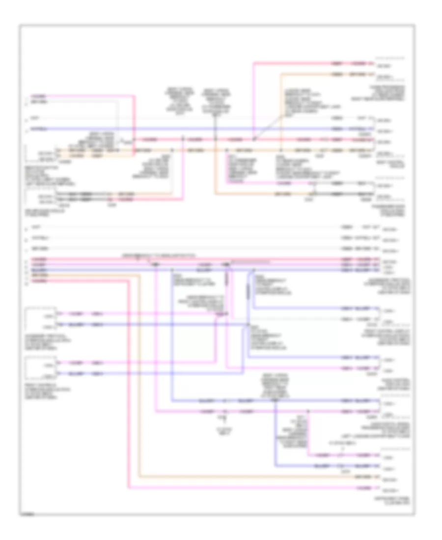 Computer Data Lines Wiring Diagram Except Electric 2 of 2 for Ford Focus Electric 2012