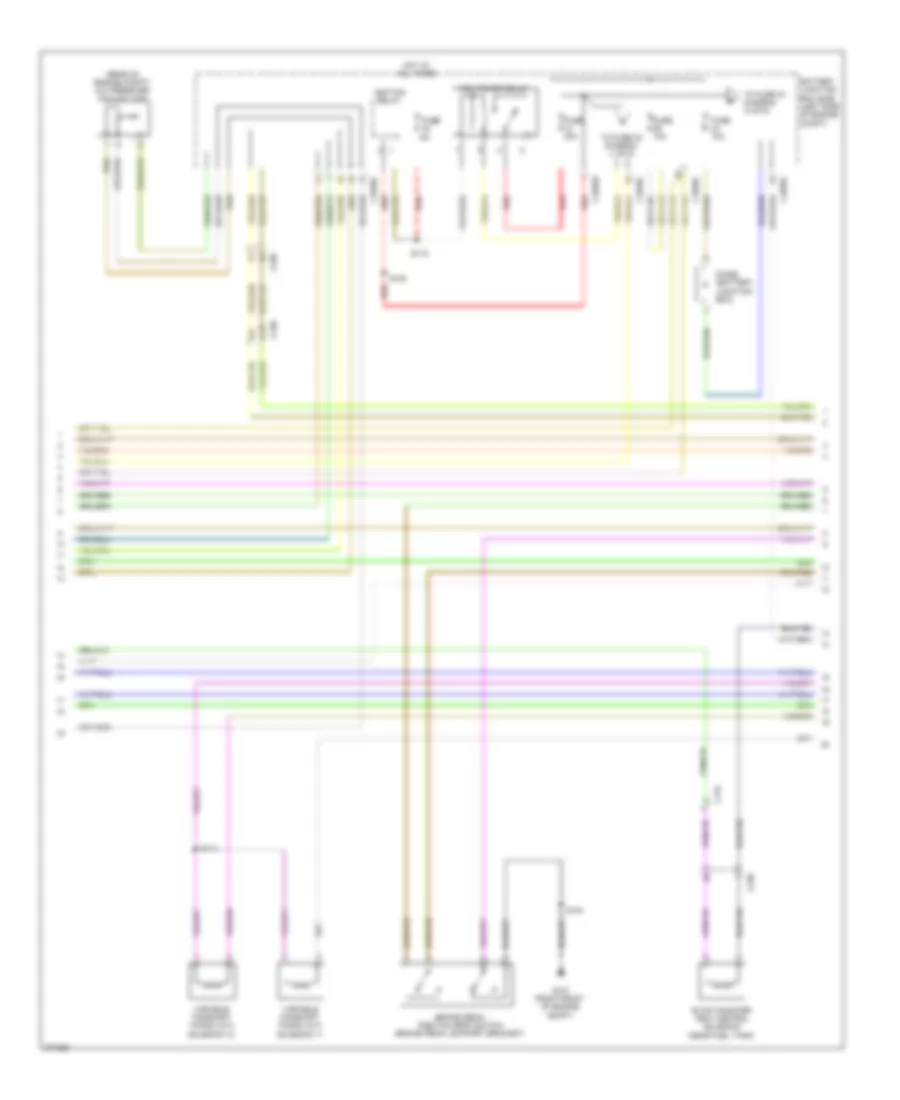 2.0L, Engine Performance Wiring Diagram (2 of 6) for Ford Focus Electric 2012