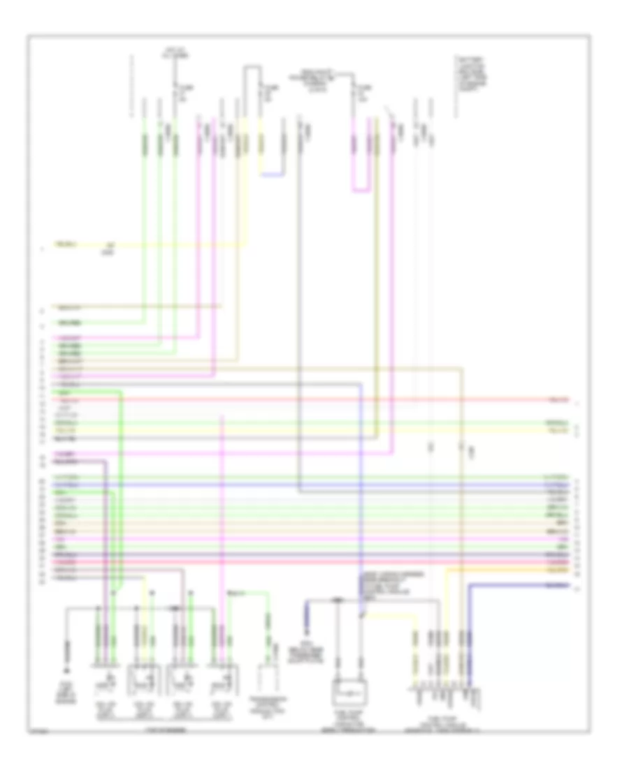 2.0L, Engine Performance Wiring Diagram (4 of 6) for Ford Focus Electric 2012